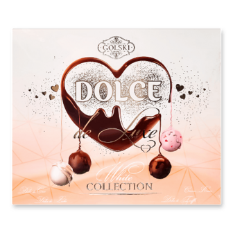 Цукерки Golski Dolce de Luxe White глазуровані 320г