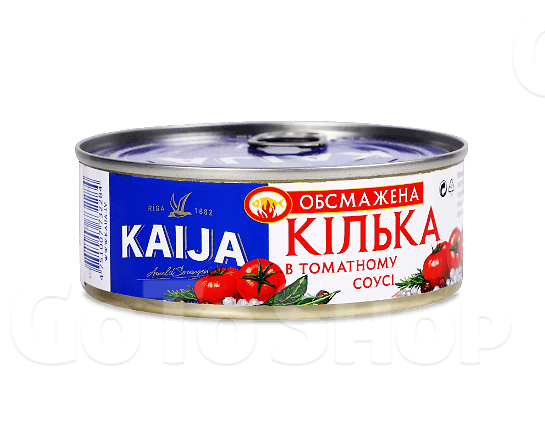 Кілька Kaija обсмажена в томатному соусі, 240г