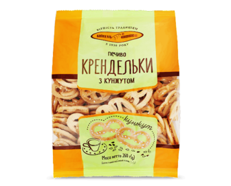 Печиво «Київхліб» крендельки з кунжутом, 260г