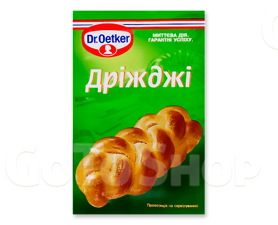 Дріжджі Dr.Oetker сухі швидкодіючі 7г