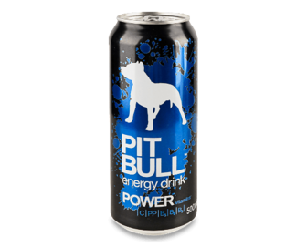 Напій енергетичний Pit Bull Power безалкогольний сильногазований з/б 500мл