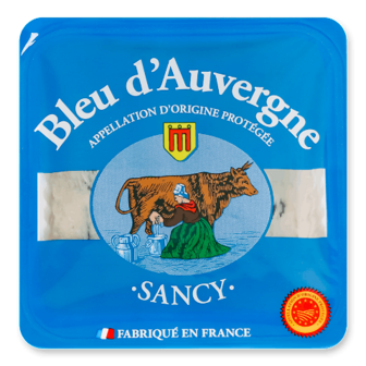 Сир Sancy Bleu d'Auvergne 50% 125г