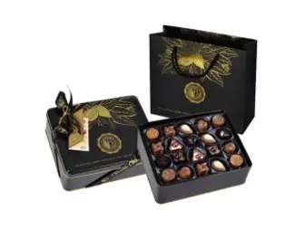 Цукерки шоколадні Асорті Праліне Gold & Black Bolci 250 г