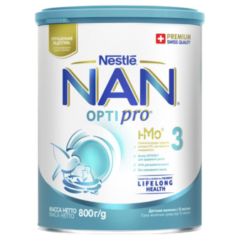 Суміш Nestle NAN 3 з 12 місяців, 800 г