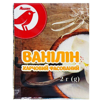 Ванілін Auchan, 2 г