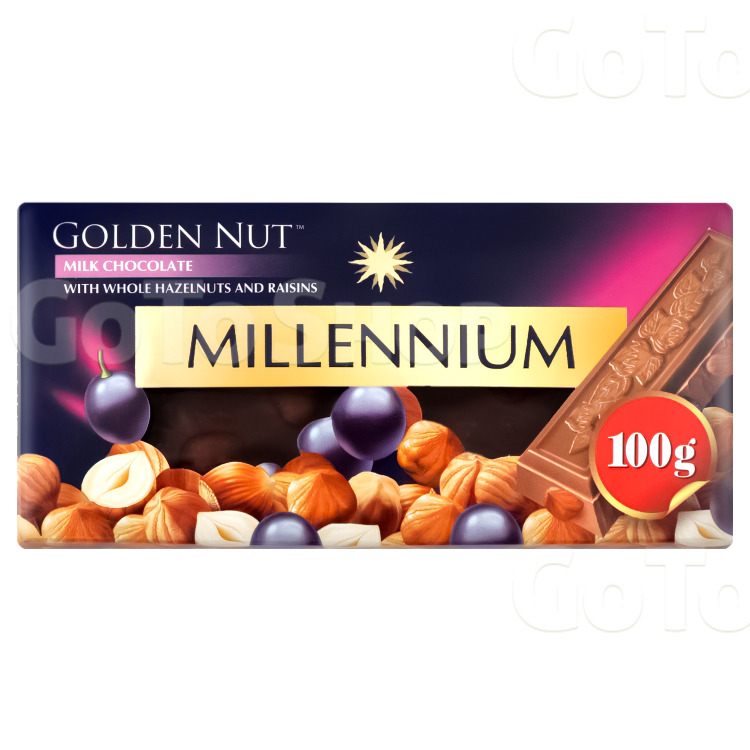 Шоколад молочний Millennium Gold, 100 г