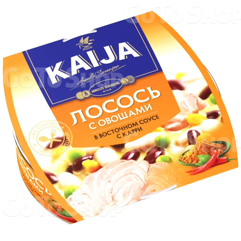 Лосось по-угорськи Kaija в соусі карі, 220 г