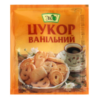 Цукор ванільний Эко м/у 10г