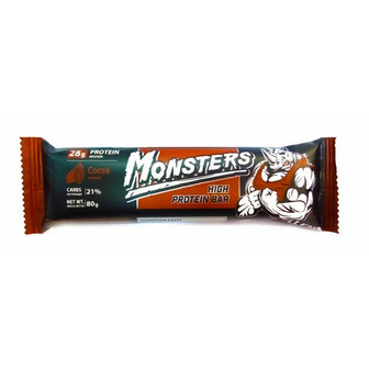 Батончик протеїновий Excellent Nutrition Monsters High Protein Bar Какао, 80 г