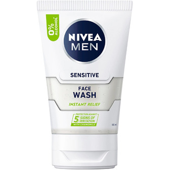 Гель для вмивання Nivea Men Миттєве полегшення для чутливої шкіри 100 мл