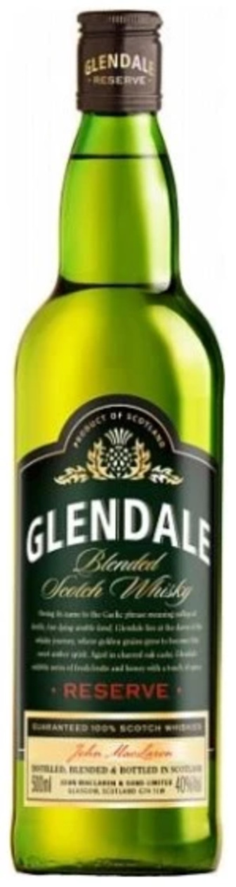 Віскі Шотландський Glendale Blended 40%, 0.5 л