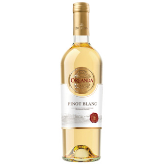 Вино Oreanda Pinot Blanc біле напівсолодке 9.5-13%, 750 мл