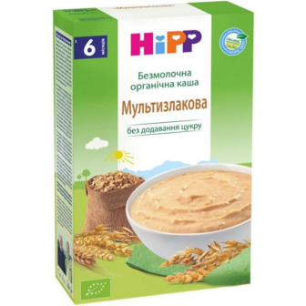 Каша HiPP Мультислакова безмолочна органічна, 200 г