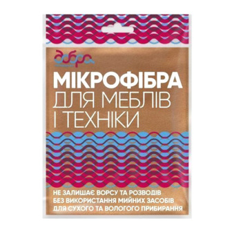 Серветки Добра Господарочка для меблів та техніки, 1 шт.