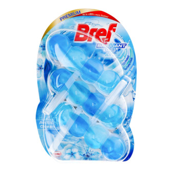 Блок туалетний Bref Arctic Ocean Brilliant Gel, 3х42 г