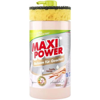 Бальзам для миття посуду Maxi Power Мигдаль, 1 л