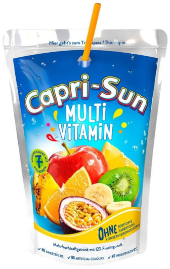Напій соковмісний Capri-Sun Мультивітамін, 200 мл