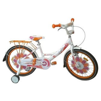 Дитячий велосипед 12 Ardis Lillies, білий