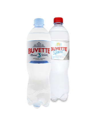 Вода Buvette Sport негазована, слабогазована