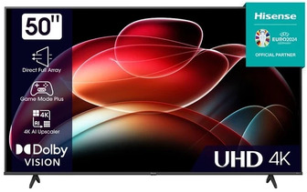 Телевізор Hisense 50A6K, LED, 50", Smart, 4K, Bluetooth