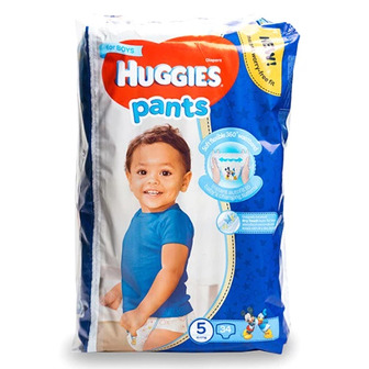 Підгузки-трусики Huggies Pants 5, для хлопчиків, 12-18кг, 34 шт.