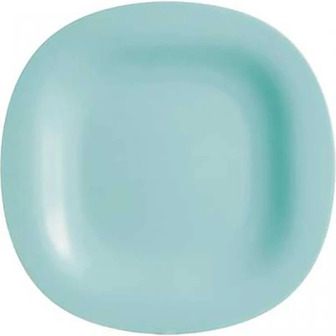 Тарілка Luminarc Carine Turquoise обідня квадратна 27 см P4127