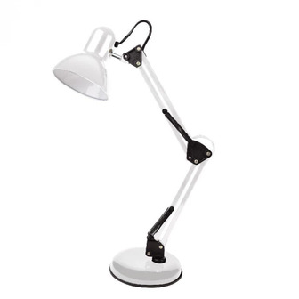 Настільна лампа Evrolight Ridy-027 E27 біла