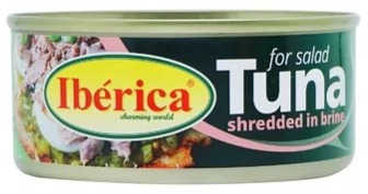 Тунець Iberica салатний у власному соку 150г