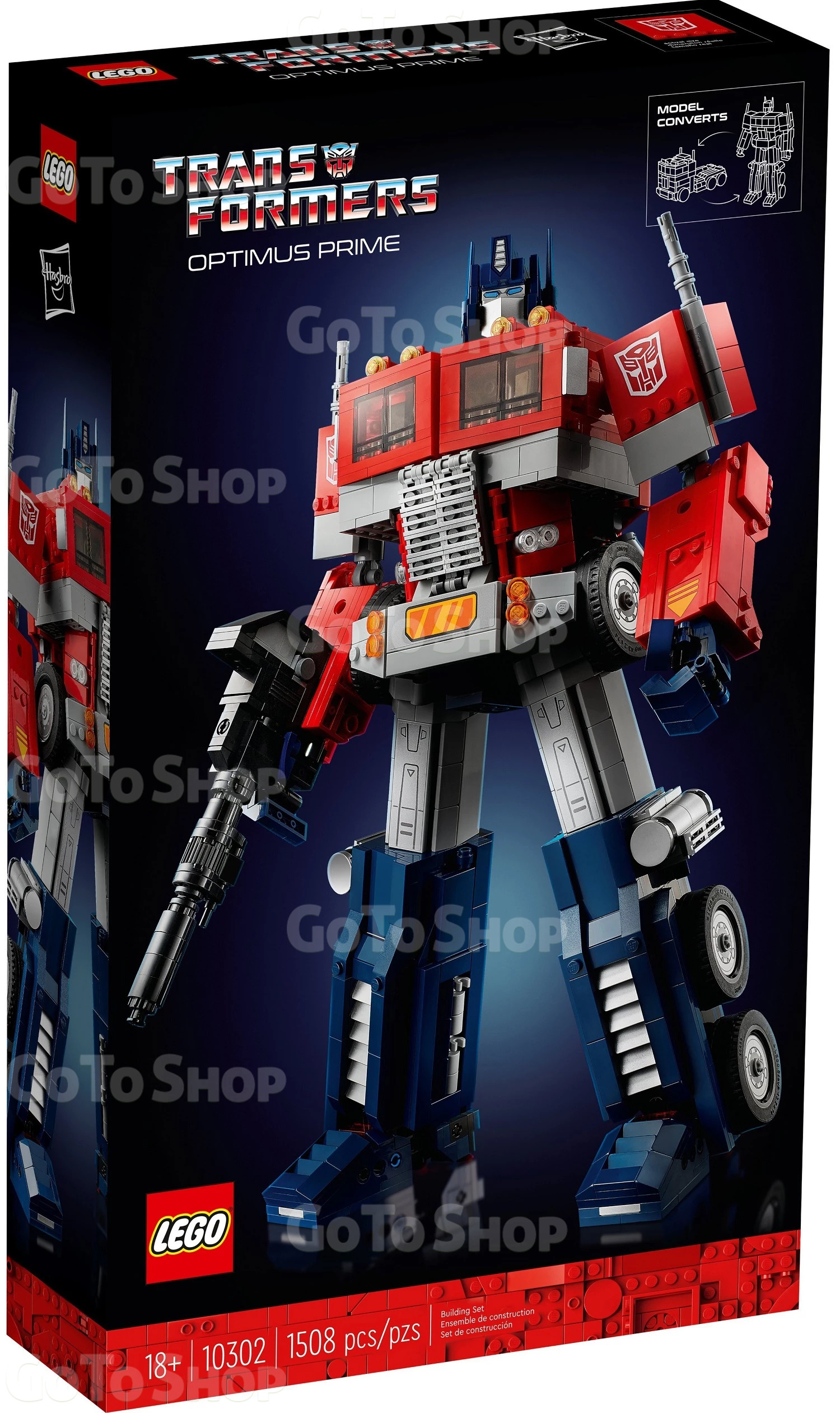 Конструктор LEGO Icons Optimus Prime (10302)