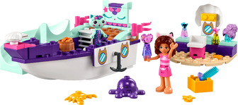Конструктор LEGO Gabby"s Dollhouse Корабель і спа Ґаббі й Нявки