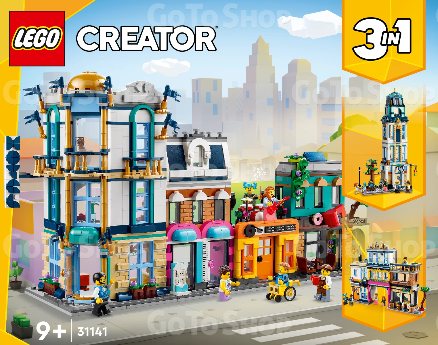 Конструктор LEGO Creator Центральна вулиця (31141)