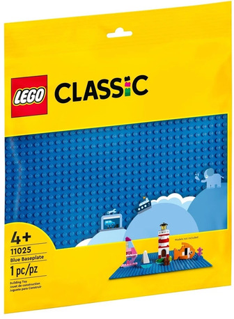 Конструктор LEGO Classic Базова пластина синього кольору