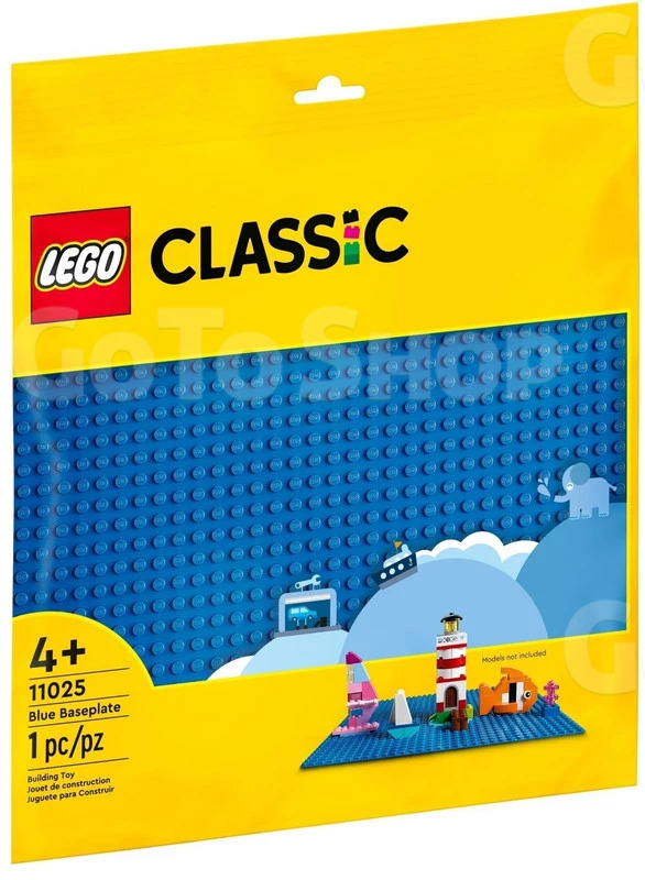 Конструктор LEGO Classic Базова пластина синього кольору