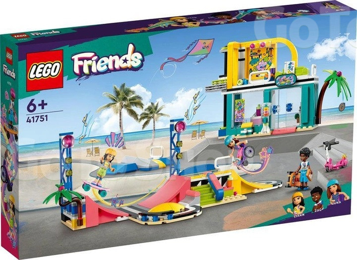 Конструктор LEGO Friends Скейт-парк 431 деталь (41751)