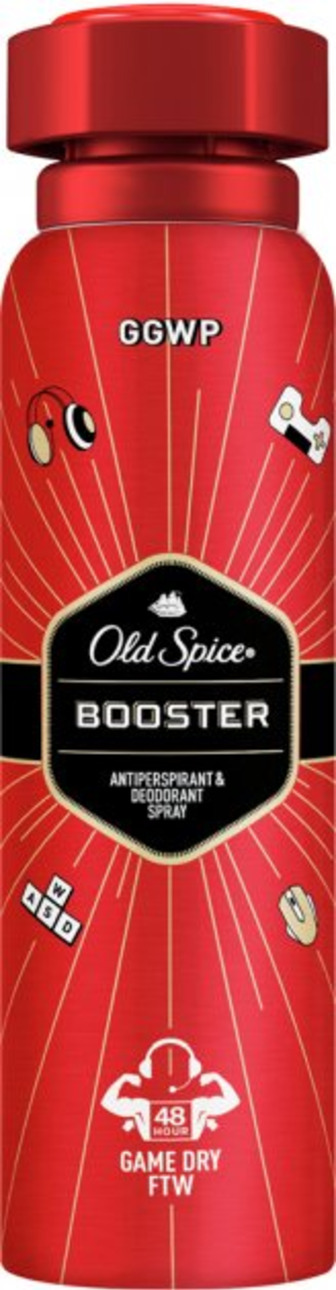 Аерозольний дезодорант-антиперспірант Old Spice Booster , 150 мл