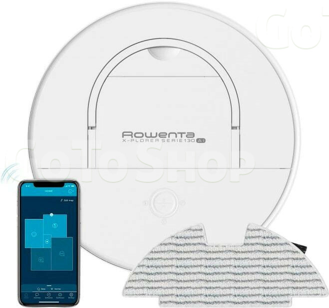 Робот-пилосос Rowenta X-Plorer S130AI Animal&amp;Allergy White (RR9077WH)