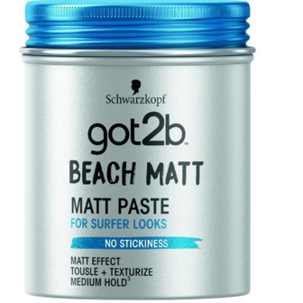 Паста матова для волосся Got2b Beach Matt Фіксація 3, 100 мл