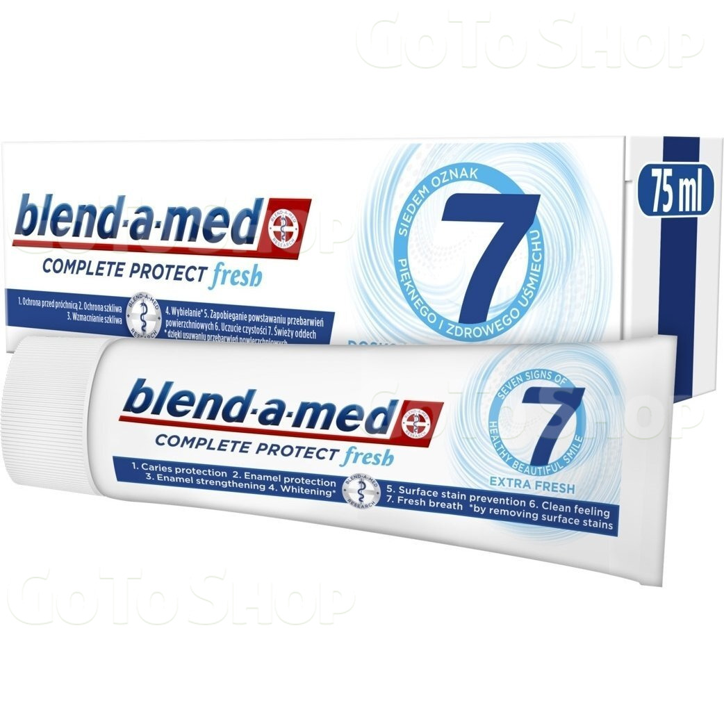 Зубна паста Blend-a-med Complete Protect 7 Екстрасвіжість, 75 мл