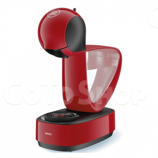 Кавоварка Krups Infinissima, 1.2л, капсули NESCAFE Dolce Gusto, червона