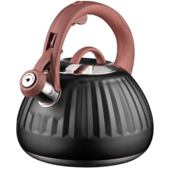 Чайник Ardesto Gemini чорний , 2.5 л, нержавіюча сталь