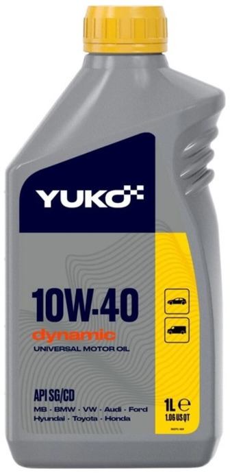Моторна олива Yuko Dynamic 10W-40, 1 л