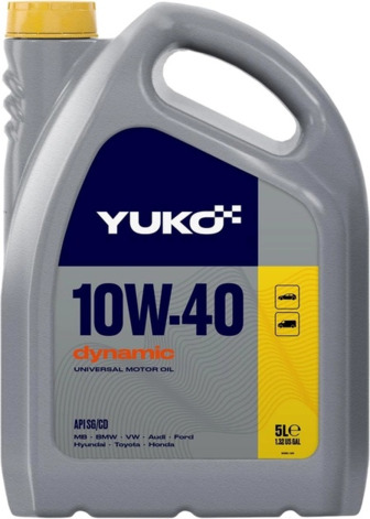 Моторна олива Yuko Dynamic 10W-40, 5 л