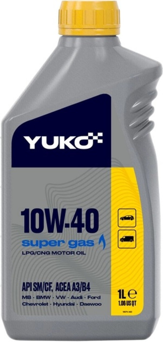 Моторна олива Yuko Super Gas 10W-40, 1 л