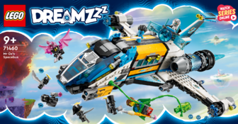 Конструктор LEGO DREAMZzz Космічний автобус пана Оза 878 деталей (71460)