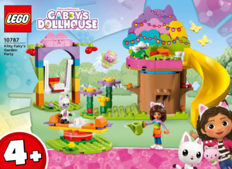Конструктор LEGO Gabby's Dollhouse Вечірка в саду Котофеї 130 деталей (10787)