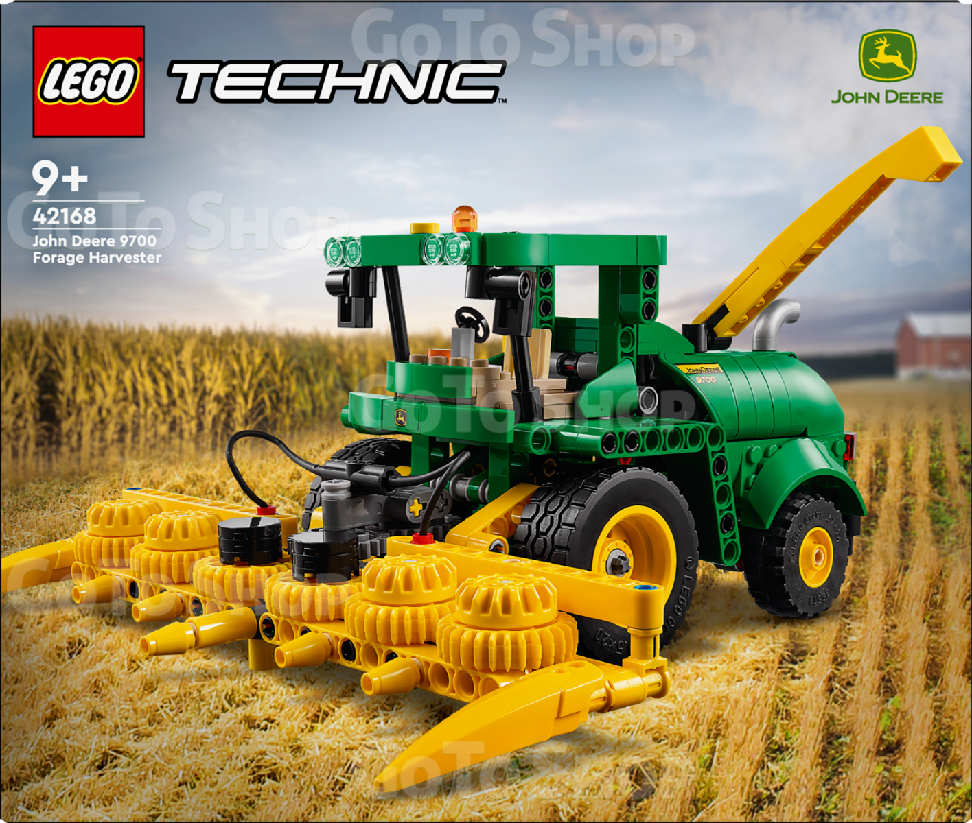 Конструктор LEGO Technic Кормозбиральний комбайн John Deere 9700 559 деталей (42168)