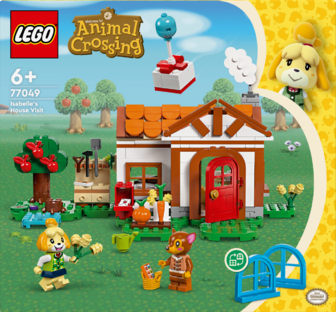 Конструктор LEGO Animal Crossing Візит у гості до Ізабель (77049)