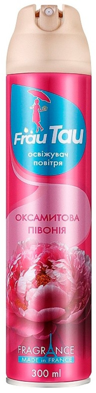 Освіжувач повітря Frau Tau Оксамитова півонія, 300 мл