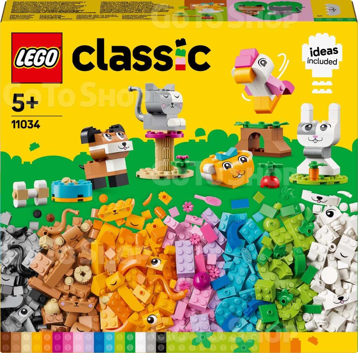 Конструктор LEGO Classic Творчі улюбленці 450 деталей (11034)