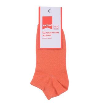 Шкарпетки жіночі Extra! спорт помаранчевий р.23-25 пара
